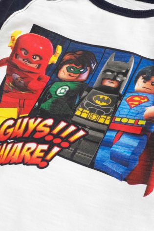 Ecru Lego DC Raglan T-Shirt (4-12yrs)